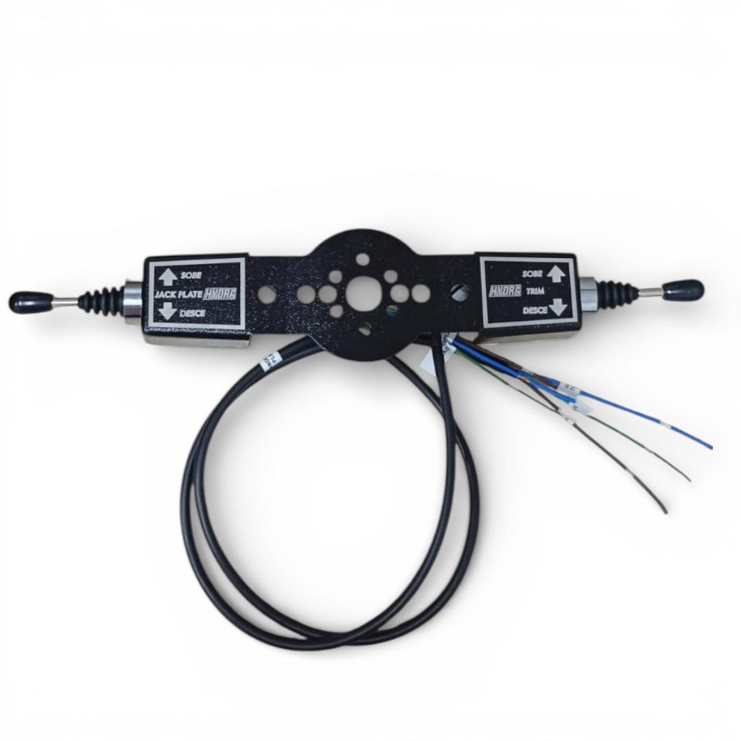 COMANDO DE VOLANTE DUPLO - JACKPLATE + TRIM